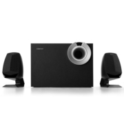 漫步者（EDIFIER）R201BT 2.1声道电脑音响 蓝牙音箱 桌面游戏音响 台式机笔记本音响 黑色