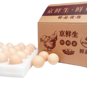 京鲜生 鲜鸡蛋  40枚 1.60kg *7件