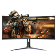 AOC 显示器 CU34G2X 34英寸带鱼屏准4K电竞电脑屏 G2小钢炮 21:9WQHD 165HZ 快速液晶 CU34G2XP
