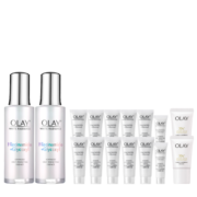 玉兰油（OLAY）抗糖小白瓶面部美白精华液75ml双支装护肤品烟酰胺祛黄生日礼物