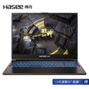 京东百亿补贴：Hasee 神舟 战神TX8R9 16英寸游戏本（i9-13900HX、16GB、1TB、RTX4060、2.5K@165Hz）