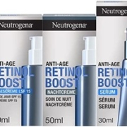 Neutrogena 露得清 Retinol Boost 面部护理套装（日霜50mL+晚霜50mL+精华30mL）