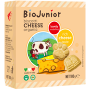 碧欧奇（Biojunior）芝士饼干欧盟中国双有机宝宝磨牙饼干（3岁+食用） 有机芝士饼干(100g/盒)