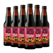 打嗝海狸美国进口精酿啤酒Belching Beaver花生酱牛奶世涛355ml瓶装整箱 花生酱牛奶世涛355ml*6瓶