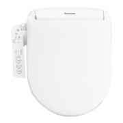 Panasonic松下智能马桶盖除菌防臭D型电动加热抗菌3D曲面即热家用坐便盖 PK10DCWS【D型即热恒温款】