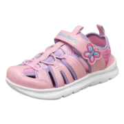 Skechers斯凯奇夏季童鞋女童凉鞋包头护脚透气魔术贴沙滩鞋公主鞋302721L