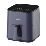 美的（Midea）空气炸锅 家用智能 5L大容量多功能 高端触控屏 低油煎炸 烤鸡翅 KZC5003XM