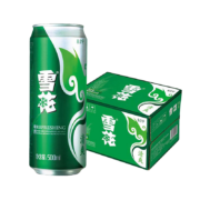 京东百亿补贴：雪花 清爽啤酒 500ml*24听