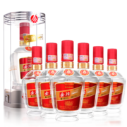五粮液股份 金珀经典 浓香型白酒 52度纯粮食酒 500ml*6 白酒整箱 酒水