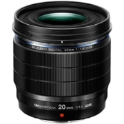 OLYMPUS 奥林巴斯 Digital Solutions M.Zuiko Digital ED 20mm F1.4 PRO 镜头，黑色