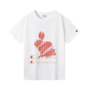 CHAMPION 冠军 兔子印花百搭男女休闲圆领短袖T恤上衣运动