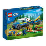 乐高（LEGO）积木60369移动式警犬训练场5岁+男孩玩具六一儿童节礼物