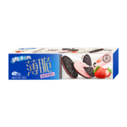 限地区、学生专享：Oreo 奥利奥 薄脆饼干 酸甜草莓味95g
