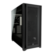 美商海盗船 (USCORSAIR) 5000D AIRFLOW 黑色 钢化玻璃 中塔ATX机箱 3面360水冷 支持4090