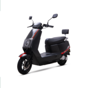 爱玛（AIMA）拉斐60V21.8AH大功率长续航双碟刹成人高速电动摩托车踏板车 素雅白/源彩雅致灰