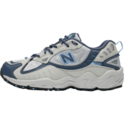 NEW BALANCE NB官方女鞋703系列太空鞋轻便透气休闲老爹鞋复古运动鞋潮鞋 米色/雾霾蓝 WL703CLB 36(脚长22.5cm)