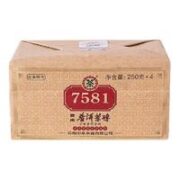 中茶 云南普洱茶 7581熟茶砖  1kg