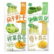 吉香居榨菜真芯泡椒豇豆风干萝卜25g小包开味下饭菜佐餐小菜拌粉