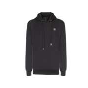 菲利普普兰（Philipp Plein） 奢侈品男装 连帽卫衣 黑色 FAAC MJB2157 PJO002N 黑色 S