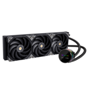 Tt（Thermaltake）大台风360 一体式CPU水冷散热器 (支持12代1700接口/ARGB旋转液晶屏水冷头/高效能风扇）