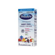 雅培 Abbott 美国Pedialyte 成人儿童口服液 盐电解质水粉末冲剂 混合水果味 8袋x8.5g/盒