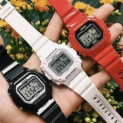 亚马逊销冠！Casio卡西欧 F-108系列中性复古运动电子手表