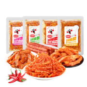 金磨坊 手工辣条零食芝麻辣条 20g*5包