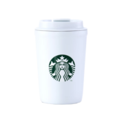 星巴克（Starbucks）雪地白女神款随行杯高颜值咖啡杯桌面杯保冷355ml节日礼物
