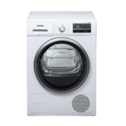 618预售、PLUS会员：SIEMENS 西门子 WT47W5601W 定频热泵式烘干机 9kg 白色