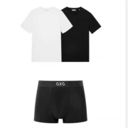 GXG 男士享纯棉T恤+莫代尔内裤
