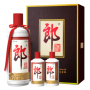 郎酒【价保618】子母郎礼盒 53度酱香型高度白酒 500ml+100ml*2瓶 单盒装