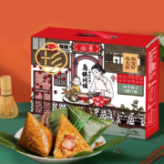 中华老字号，三珍斋 乌镇问候粽子礼盒 1kg