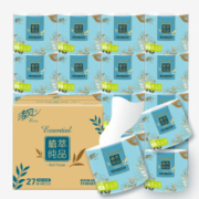Breeze 清风 卷纸 植萃纯品140克27卷 4层加厚*3件