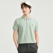 GIORDANO 佐丹奴 男士刺绣弹力POLO衫 13011022