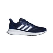 adidas阿迪达斯官方RUNFALCON男子随心畅跑舒适网面跑步运动鞋 藏青蓝/白 42.5(265mm)