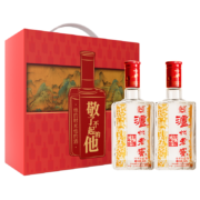 再降价、需入会：泸州老窖（LUZHOULAOJIAO）六年窖头曲 浓香型白酒 52度500ml*2 双瓶装