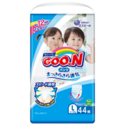 大王（GOO.N）维E拉拉裤L44片(9-14kg)大码尿布柔软干爽舒适透气婴幼儿尿不湿