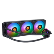 Tt（Thermaltake）枭龙360 Riing ARGB一体式CPU水冷散热器 (ARGB风扇/主板同步/全铜水冷头/多平台/带硅脂）