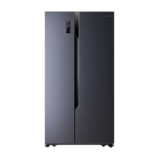 20点开始、PLUS会员：Hisense 海信 曜石系列 BCD-650WFK1DPUQ 风冷对开门冰箱 650L 爵士灰