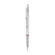 红环（rOtring）自动铅笔0.7mm 铅芯不易断 德国高颜值专业绘图工具-Pro系列银色单支装