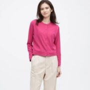UNIQLO 优衣库 女士针织开衫防晒衣 456014