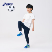 PLUS会员：ASICS 亚瑟士 儿童薄款速干短袖T恤