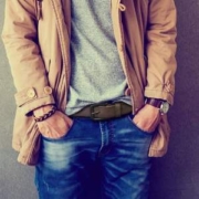 Timberland 添柏岚 男士35mm经典牛仔腰带