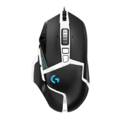 学生专享、概率券：logitech 罗技 G502 SE Hero 熊猫版 有线鼠标 16000DPI RGB 黑色