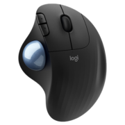 罗技（Logitech） ERGO M575无线轨迹球鼠标 专业绘图 人体工程学设计 办公鼠标 石墨黑 商用版