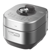 美的（Midea）速嫩感电压力锅 6分钟一道菜 家用智能5L IH猛火2200W 顶置面板 双钢胆高压锅电饭煲MY-S572N