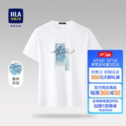 HLA 海澜之家 男士圆领短袖T恤 HNTBJ2U015A