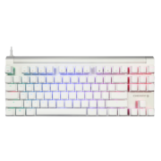 樱桃（CHERRY）MX8.0 G80-3888HXAEU-0 机械键盘 有线键盘 游戏键盘 87键RGB背光  白色 樱桃茶轴