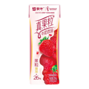 蒙牛真果粒牛奶饮品（草莓）250g×12 真实果粒