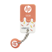 惠普（HP）32GB USB3.1 U盘 x778o 暖心橙橘 高速可爱情侣创意 学生u盘